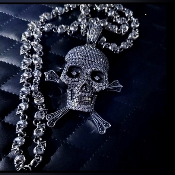 15 Carat Moissanite Solid Titanium Bracelet Titanium - Picture 2 of 14